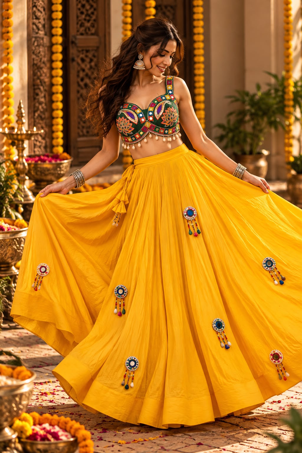 Rang Rasiya – Navarathri Lehenga Set — Havnme fashion UAE
