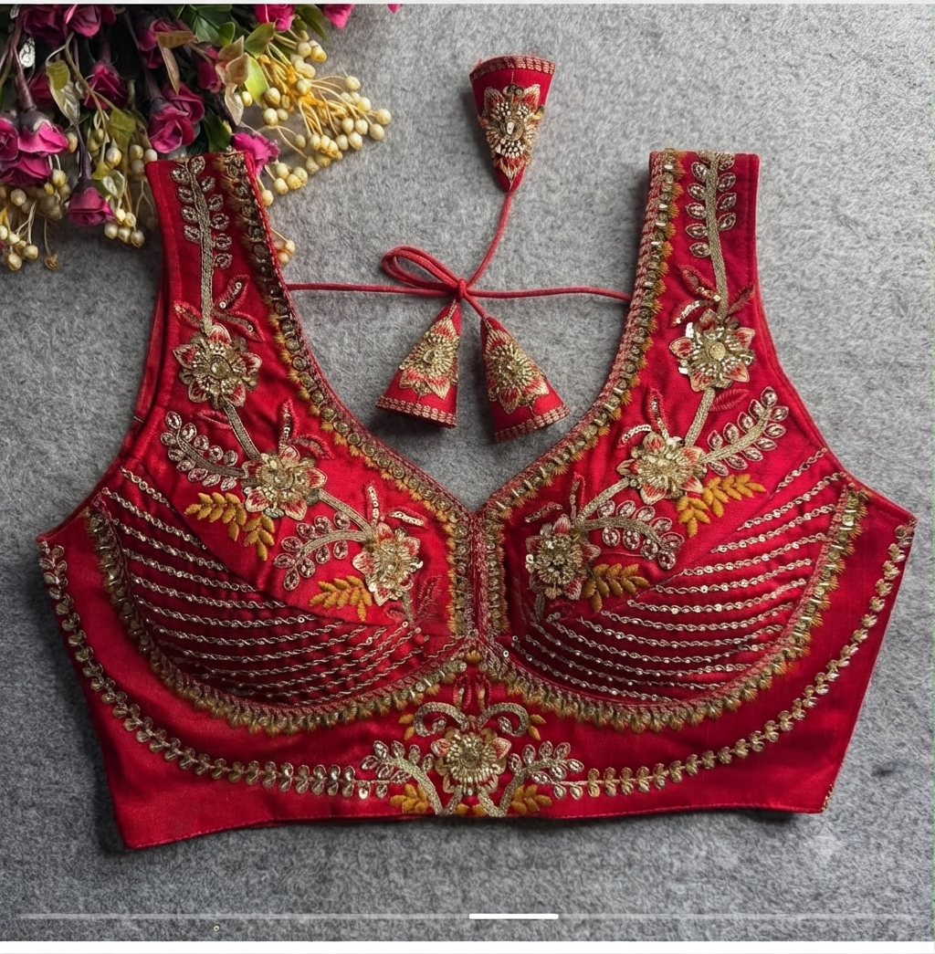 Regal Bloom Blouse