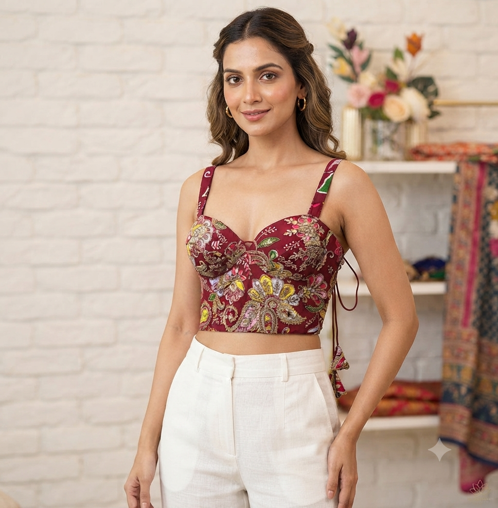 Blossom Royale - Maroon
