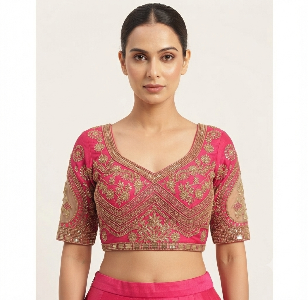 Classic Handwork Blouse