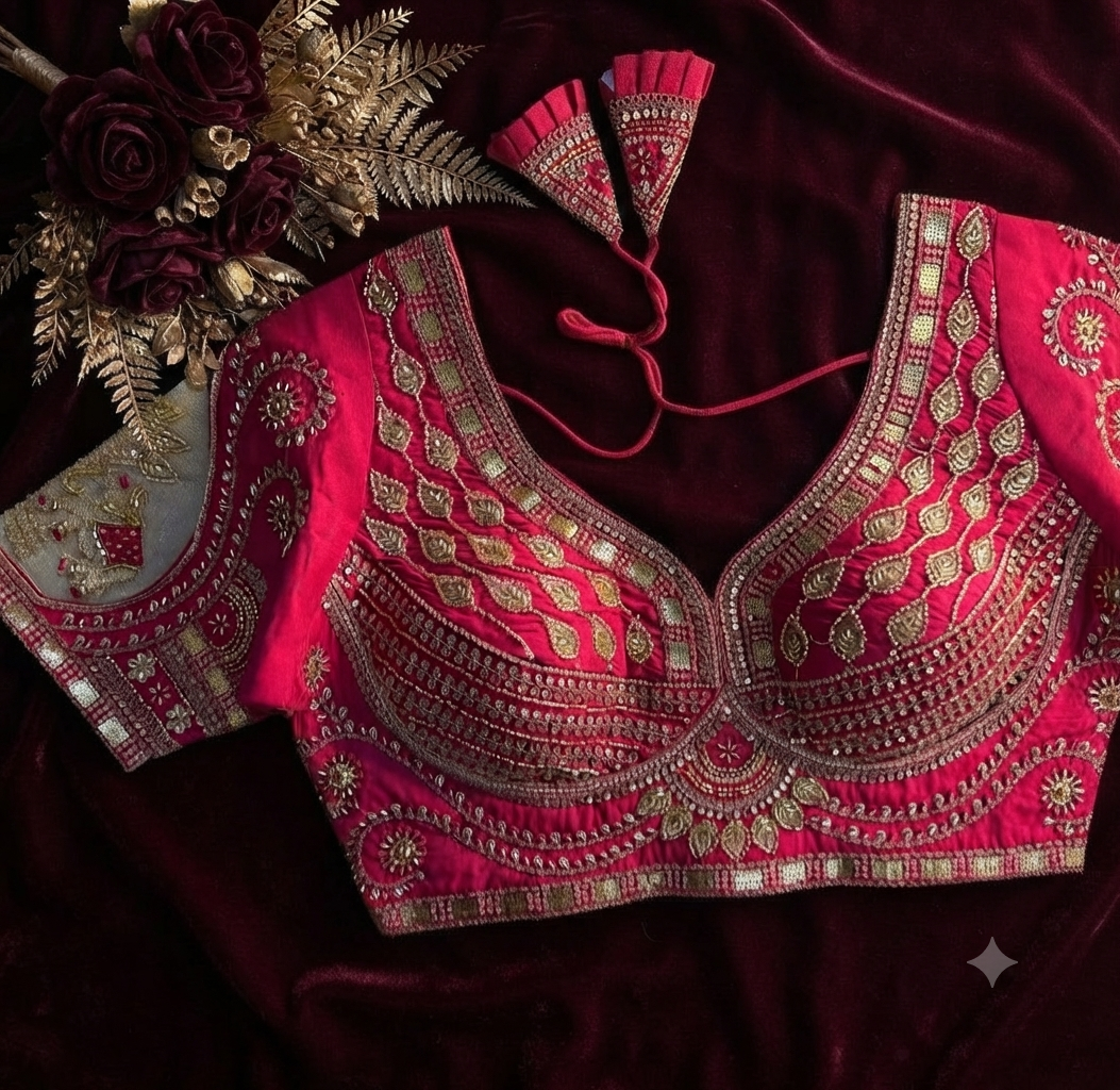Classic Handwork Blouse