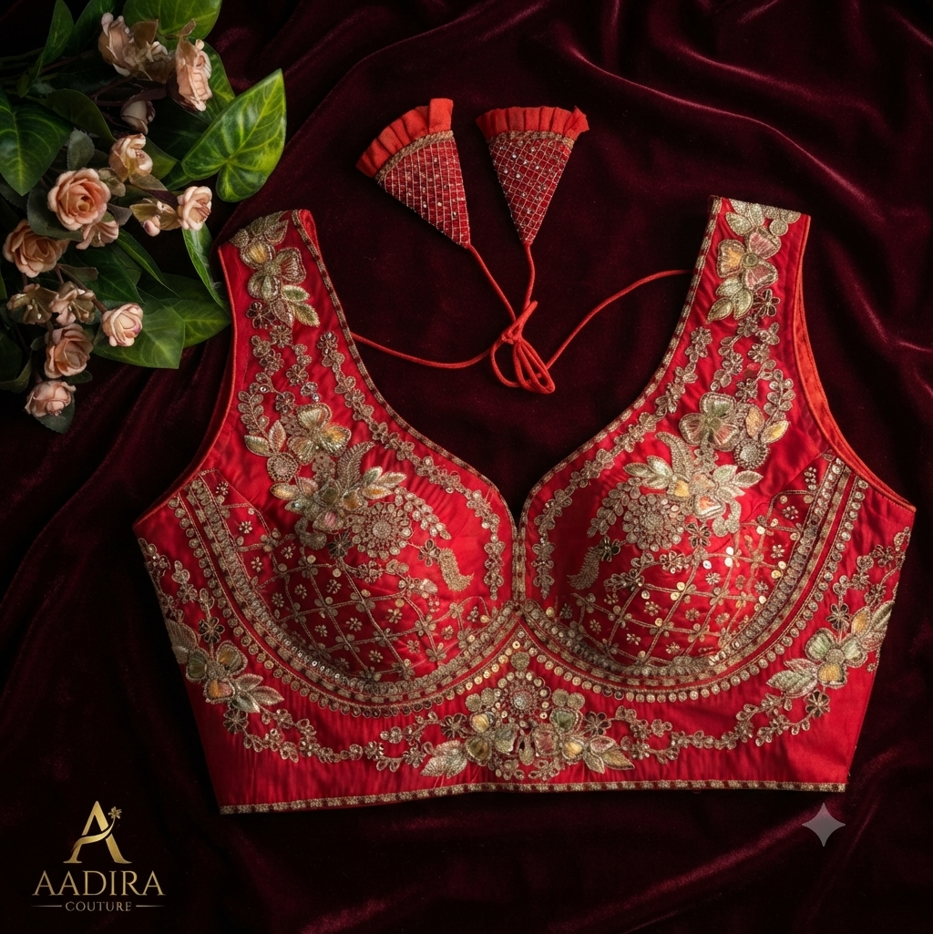 Floral Handwork Blouse