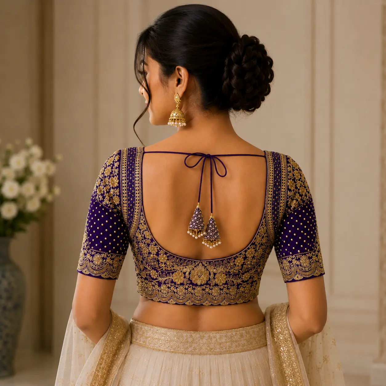 Royal Amethyst Blouse
