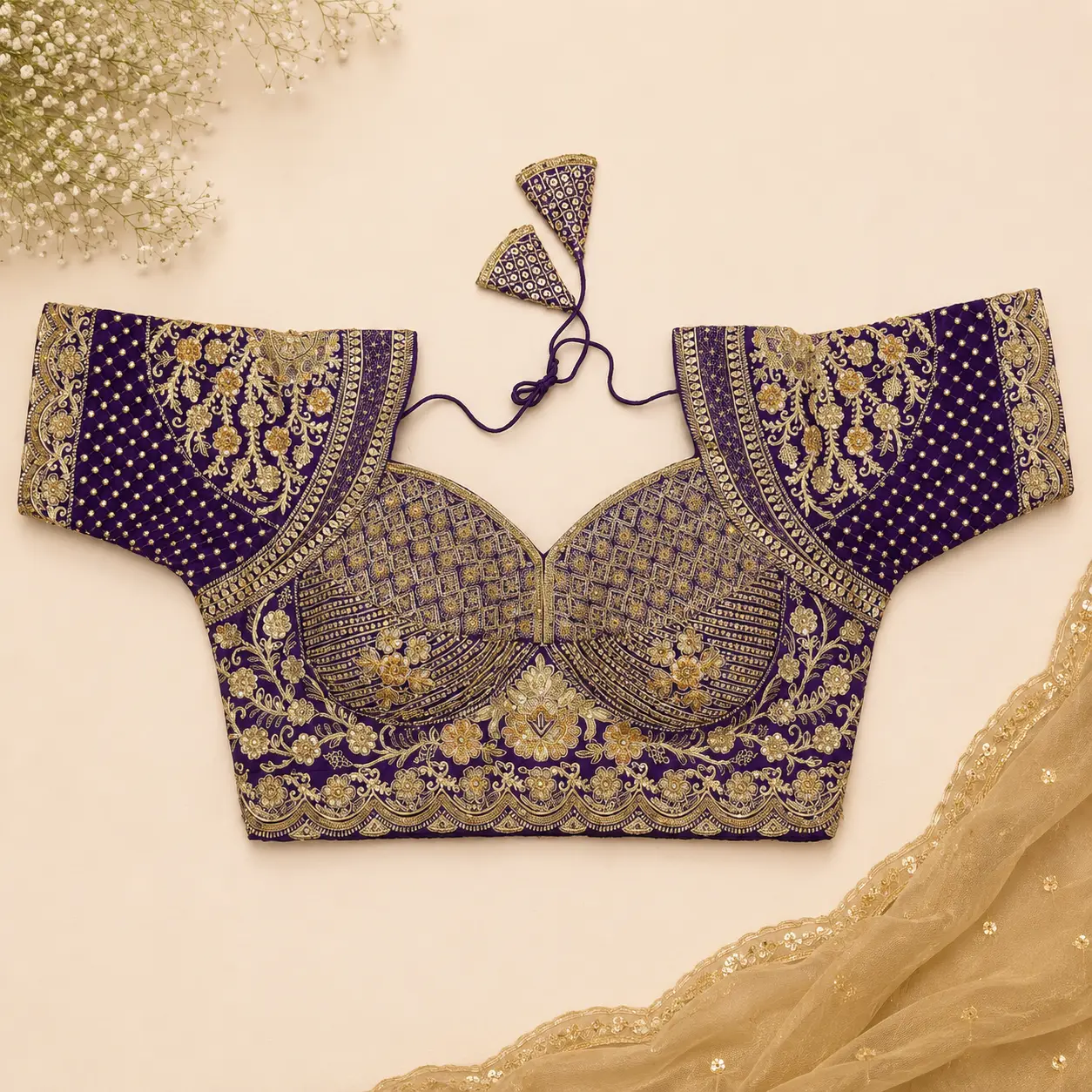 Royal Amethyst Blouse