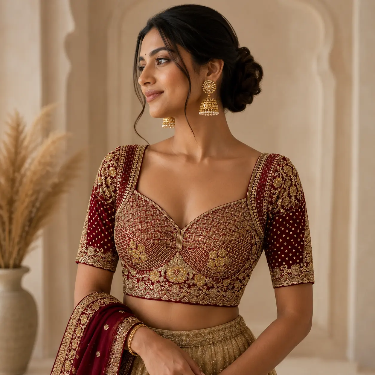 Ruby Royale Blouse