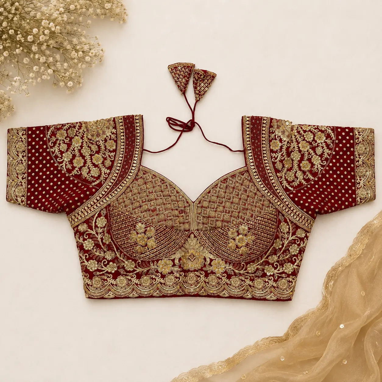 Ruby Royale Blouse