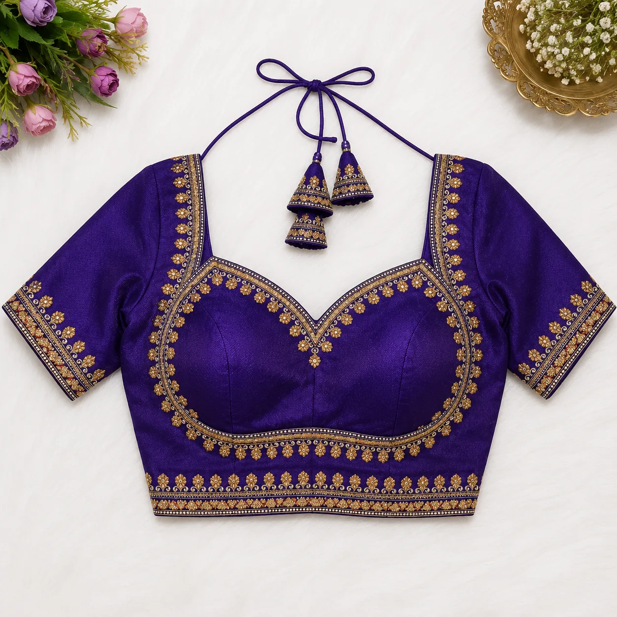 Royal Violet Blouse