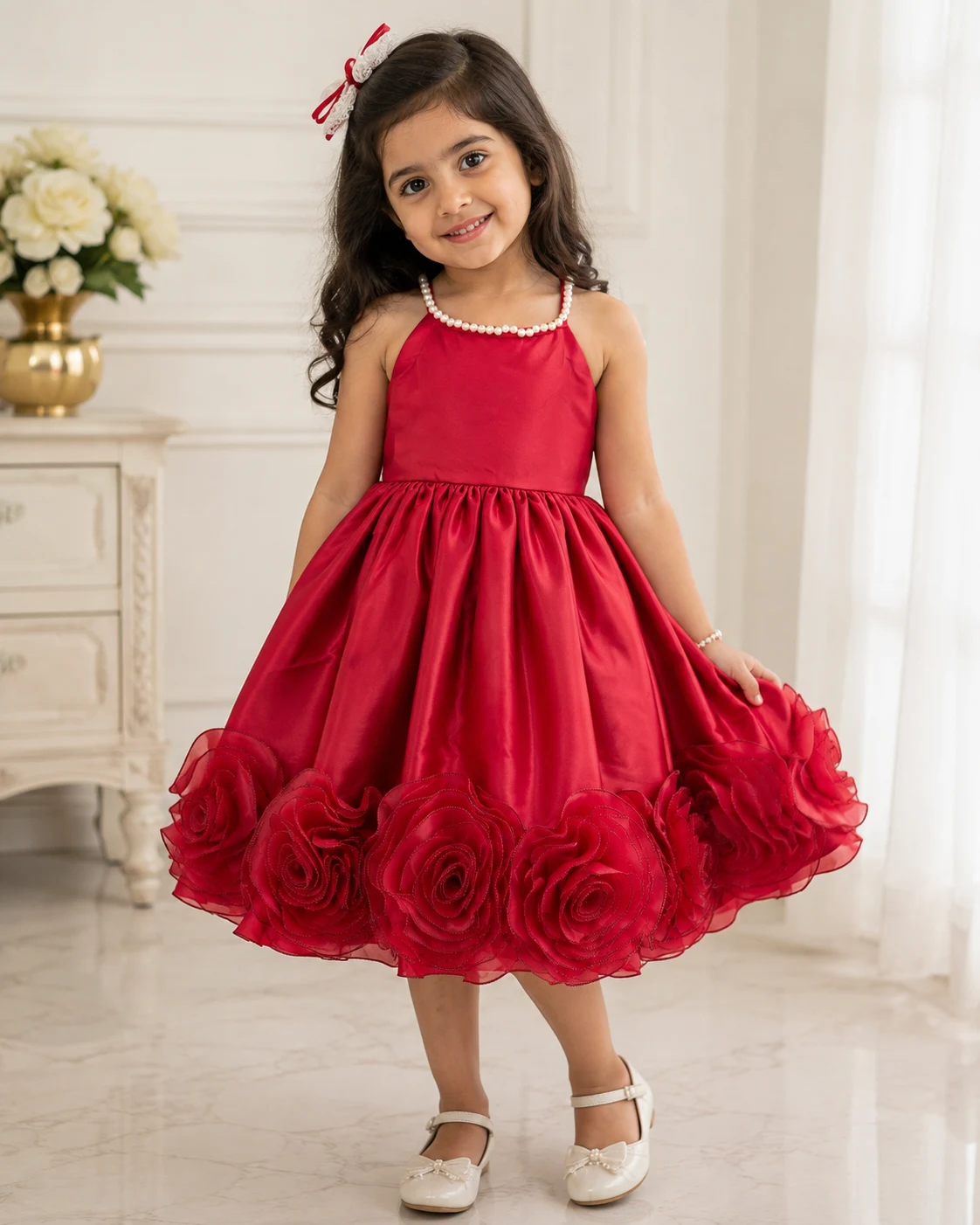 Scarlet Rose Frock