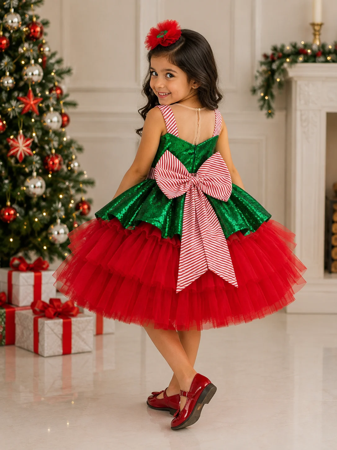 Candy Cane Frock