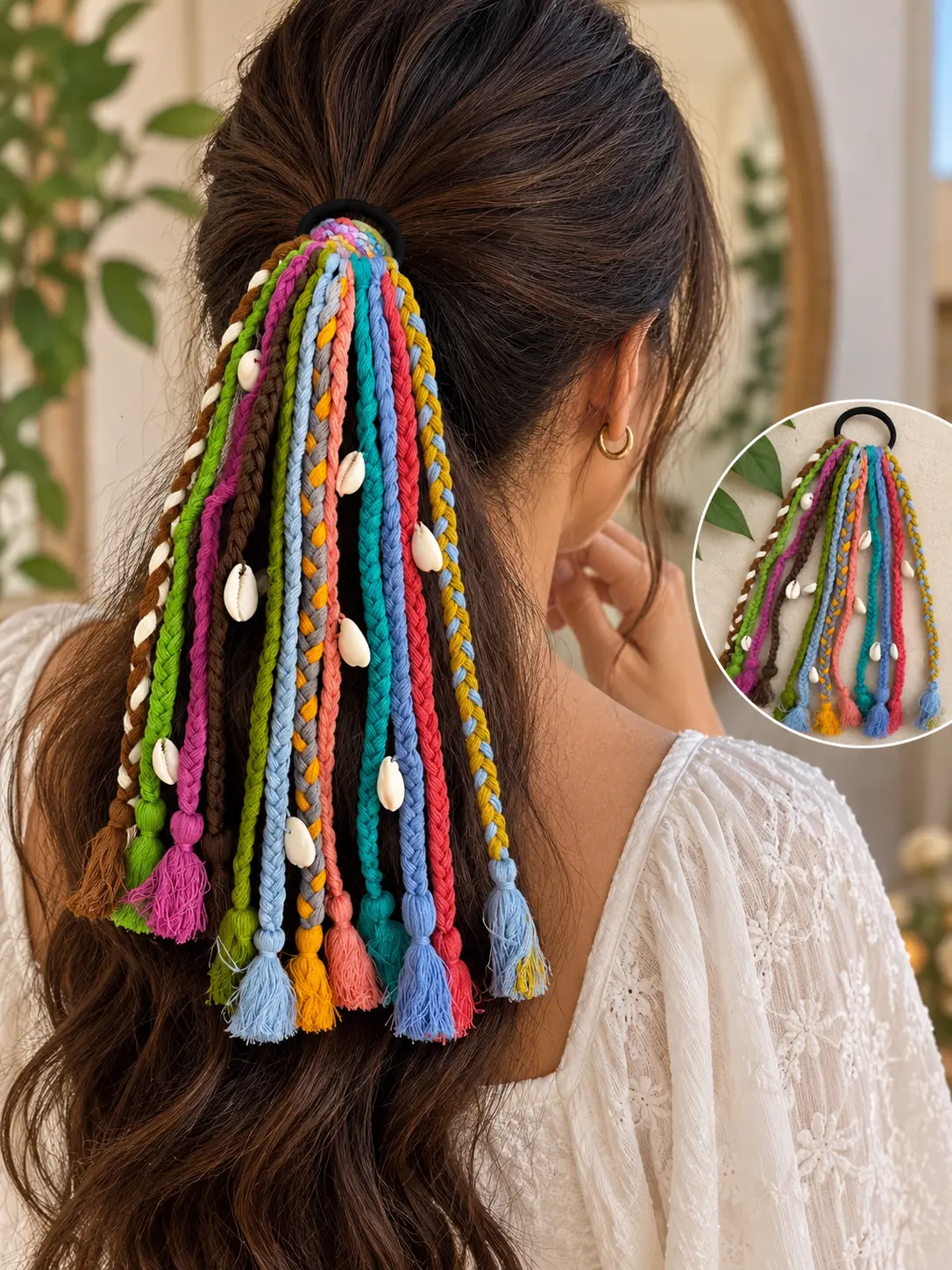 Boho Braided Hair Accessory